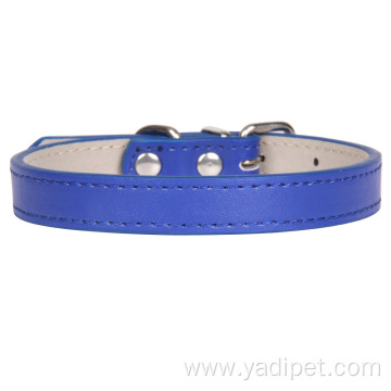 Adjustable Durable PU Dog Collar